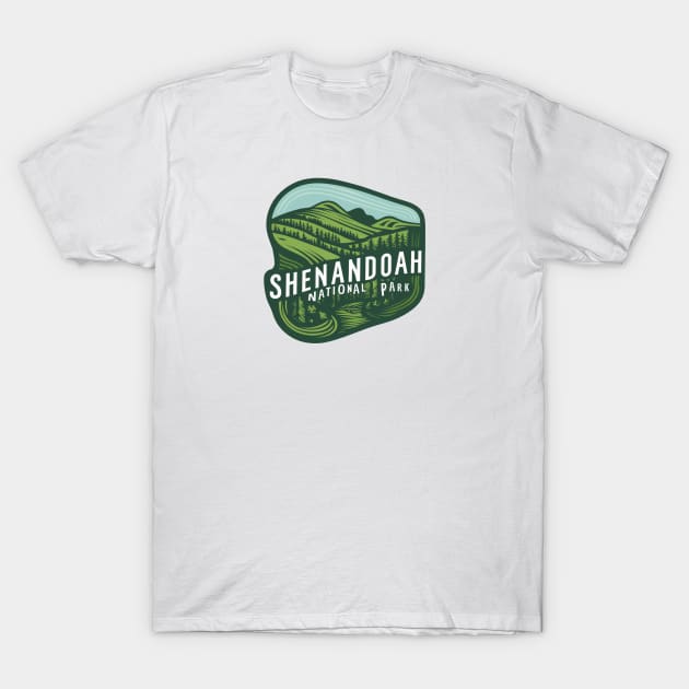 Shenandoah National Park US T-Shirt by Perspektiva